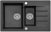 Zlewozmywaki - AXIS MOJITO 120 | Czarny - miniaturka - grafika 1