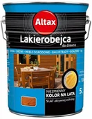 Farby i impregnaty do drewna - Altax Lakierobejca do drewna tik 5 l - miniaturka - grafika 1