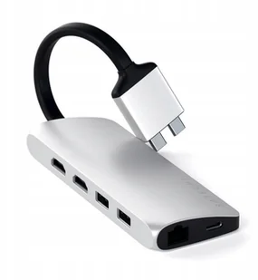 Satechi Usb-c Dual Multimedia Adpater 2 x Hdmi 4K - Huby USB - miniaturka - grafika 3