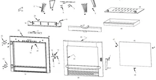 Ekoprojekt 868 Piec wolnostojący Invicta 10kW Modena kolor emalia czerwona 86876393 - Piece wolnostojące Ekoprojekt 868 Piec wolnostojący Invicta 10kW Modena kolor emalia czerwona 86876393 - Piece wolnostojące - miniaturka - grafika 12