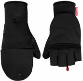 Rękawiczki sportowe damskie - Salewa Salewa SESVENNA FOLD Back WS Gloves rękawiczki, Black Out, XS 00-0000026588 - miniaturka - grafika 1