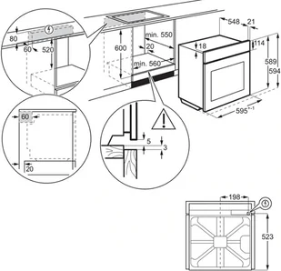Piekarnik do zabudowy Electrolux SteamBake KOD3C70X - Piekarniki do zabudowy - miniaturka - grafika 7
