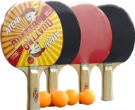 Tenis stołowy - Atemi Zestaw do tenisa stołowego QUATTRO uniwersalny 298-uniw - miniaturka - grafika 1