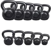 Kettlebell - HMS Ciężarek KZG Kettlebell 6 kg żeliwny (17-64-011) - miniaturka - grafika 1