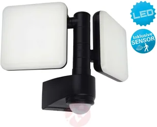 Näve Kinkiet zewnętrzny LED Jaro, czujnik, 2-punktowy - Lampy ogrodowe - miniaturka - grafika 3