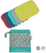 Inne akcesoria do pielęgnacji dzieci - Close Bambusowe myjki wielorazowego użytku - żywe - miniaturka - grafika 1