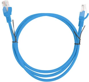 Lanberg Patch cord kat.5E 1M niebieski PCU5-10CC-0100-B - Patchcordy - miniaturka - grafika 2