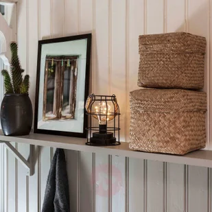 Konstmide CHRISTMAS Metalowa latarnia LED, okrągła - Oświetlenie świąteczne - miniaturka - grafika 2