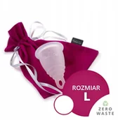Kubeczki menstruacyjne - Kubeczek Menstruacyjny Zero Waste Róż [L] - miniaturka - grafika 1