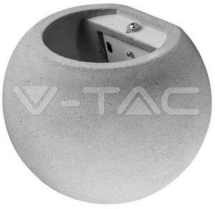 v-tac Kinkiet V-TAC BETON G9 LED Okrągly Jasno Szary IP20 VT-891 - Lampy ścienne - miniaturka - grafika 10