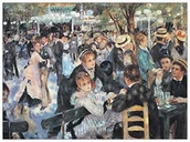 Dekoracje domu - Artopweb Renoir  AU mulin de la Galette paneli (40 x 30 cm) EC20246 - miniaturka - grafika 1