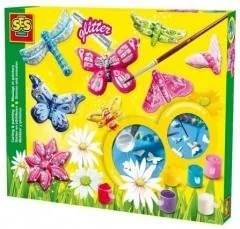 Ses Creative Odlewy gipsowe błyszczące motyle - Masy plastyczne - miniaturka - grafika 2