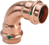 Łączniki, trójniki, kształtki - Viega Kolano 90° 28 mm LW/LW PROFIPRESS W - miniaturka - grafika 1