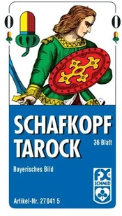 Ravensburger 27041 Schafkopf/Tarot, bawarska deska obrazu 36 arkuszy, składane pudełko - Gry karciane Ravensburger 27041 Schafkopf/Tarot, bawarska deska obrazu 36 arkuszy, składane pudełko - Gry karciane - miniaturka - grafika 1