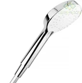 Zestawy prysznicowe - Oltens Oltens Driva EasyClick (S) Gide zestaw prysznicowy chrom biały 36008110 - miniaturka - grafika 1