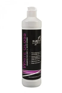 Black Horse Szampon dla siwych koni WHITE GLOSS 500ml - BH - 26 - Akcesoria jeździeckie Black Horse Szampon dla siwych koni WHITE GLOSS 500ml - BH - 26 - Akcesoria jeździeckie - miniaturka - grafika 1