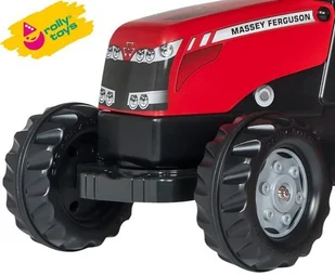Rolly Toys TRAKTOR MASSEY FERGUSON Z PRZYCZEĄ 012305 - Jeździki dla dzieci - miniaturka - grafika 6