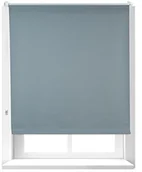 Rolety - Relaxdays termiczna roleta zaciemniająca z ochroną przed działaniem ciepła, bez wiercenia, z cięgnem bocznymRozmiary:, szary, 110x160cm 10021307_739 - miniaturka - grafika 1