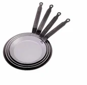 Patelnie - De Buyer 5120.14 patelnie do naleśników z ciężkiej stali żelaznej, 14cm 5120.20 - miniaturka - grafika 1