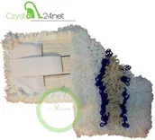 Miotły, szufle, mopy - Mop trójskładnikowy kieszeniowy z tasiemką 40cm MTKT4002 - miniaturka - grafika 1