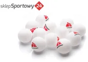 Tenis stołowy - Meteor PIŁECZKI DO TENISA STOŁOWEGO 12 SZT BIAŁ - miniaturka - grafika 1