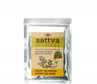 Farby do włosów i szampony koloryzujące - Sattva Ayurveda Naturalna farba henna Light Blonde - miniaturka - grafika 1
