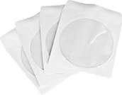 Pudełka i akcesoria na płyty CD - Herma Koperta papierowa biała 100sztuk 1140 1140 - miniaturka - grafika 1
