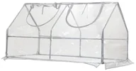 Szklarnie ogrodowe - LUSTAN Mini tunel szklarniowy 60 x 120 cm ogrodowy foliowy - miniaturka - grafika 1
