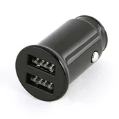 Ładowarki samochodowe - Platinet CAR CHARGER 2xUSB 2.1A BLACK [44992] PLCR22B - miniaturka - grafika 1