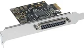Adaptery i przejściówki - InLine karty interfejsu 1 X 25-POL Parallel PCIe PCI-Express Moschip mcs9900cv-AA 76625C - miniaturka - grafika 1