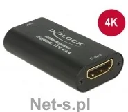 Delock Repeater HDMI 4K 60Hz 11462 - Złącza, przejściówki, adaptery - miniaturka - grafika 3