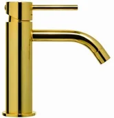 Baterie umywalkowe - Paffoni LIGHT bateria umywalkowa stojąca z korkiem kolor złoty LIG075HG LIG075HG - miniaturka - grafika 1