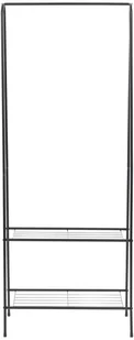 vidaXL Wieszak na ubrania, 59 x 35 x 150 cm, czarny - Wieszaki i stojaki - miniaturka - grafika 2