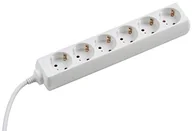 Przedłużacze i rozgałęźniki - Meister listwa zasilająca 1,4 m, biały, IP20, biały 7430410 - miniaturka - grafika 1