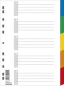 Przekładki do segregatorów - Donau Przekładki A4 kartonowe 5 kart 7704095PL-99 - miniaturka - grafika 1