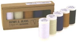 Łucznik mocne nici do szycia denimu jeansu 3363 - Akcesoria i części do maszyn do szycia - miniaturka - grafika 2