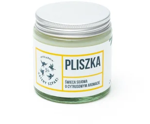 Cztery Szpaki Cztery Szpaki Pliszka Naturalna Świeca Sojowa Cytrynowa - Odświeżacze powietrza Cztery Szpaki Cztery Szpaki Pliszka Naturalna Świeca Sojowa Cytrynowa - Odświeżacze powietrza - miniaturka - grafika 3