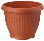 Donice - Form-Plastic Doniczka plastikowa 30 cm terrakota DONA - miniaturka - grafika 1