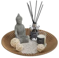 Odświeżacze powietrza - Atmosphera Zestaw upominkowy BUDHA z dyfuzorem i świeczką - miniaturka - grafika 1