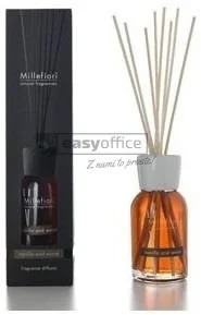 Millefiori Natural Fragrance Diffuser pałeczki zapachowe Vanilla and Wood 100ml - Zapachy do domu - miniaturka - grafika 3