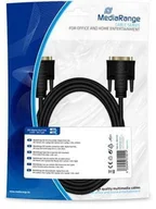 Kable - MediaRange Kabel DVI MediaRange MRCS129 DVI/DVI, 2m, czarny MRCS129 - miniaturka - grafika 1