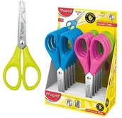 Nożyczki - Maped Nożyczki ESSENTIALS szkolne 13cm dla leworęcznych 464312 - miniaturka - grafika 1