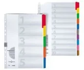 Przekładki do segregatorów - Pagna 31001  08 Index, A4, 10-częściowy, biały 31001-08 - miniaturka - grafika 1