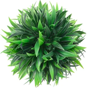 vidaXL Kule sztucznego bukszpanu, 4 szt., 15 cm 315471 - Sztuczne kwiaty - miniaturka - grafika 2