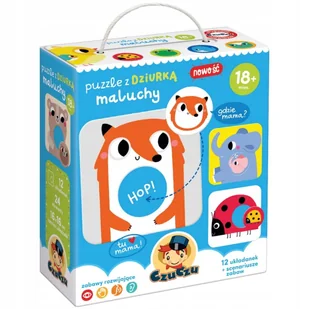 CzuCzu. Puzzle z dziurką. Maluchy - Książki edukacyjne CzuCzu. Puzzle z dziurką. Maluchy - Książki edukacyjne - miniaturka - grafika 5