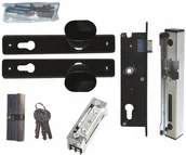 Akcesoria do ogrodzeń - Zestaw elementów do furtki z elektrozaczepem - miniaturka - grafika 1