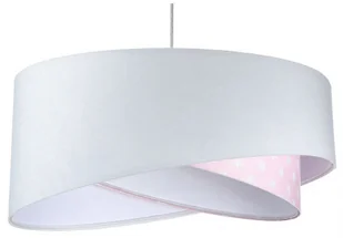 Biało-różowa lampa wisząca z wzorem L0-N50 - Lampy sufitowe Biało-różowa lampa wisząca z wzorem L0-N50 - Lampy sufitowe - miniaturka - grafika 1