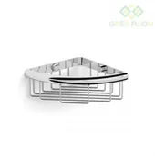 Akcesoria łazienkowe - Oltens Oltens Elva koszyk łazienkowy narożny chrom 85100100 - miniaturka - grafika 1