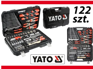 Yato Zestaw narzędziowy 1/4"" 1/2"" kpl 122 szt YT-38901 YT-38901 - Narzędzia warsztatowe - miniaturka - grafika 7