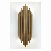 Lampy ścienne - ART Vildevik Złoty Kinkiet Deco Munspel Gold Harmony50cm 11612 Munspel - miniaturka - grafika 1